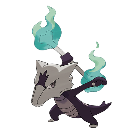 Alolan Marowak official artwork