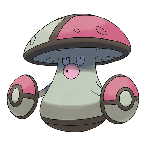 Amoonguss official artwork