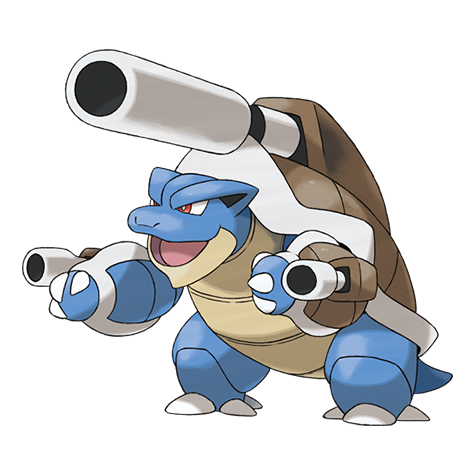 Mega Blastoise official artwork
