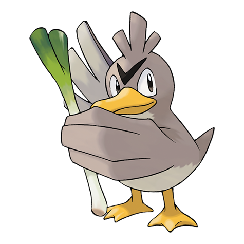 Farfetch'd official artwork