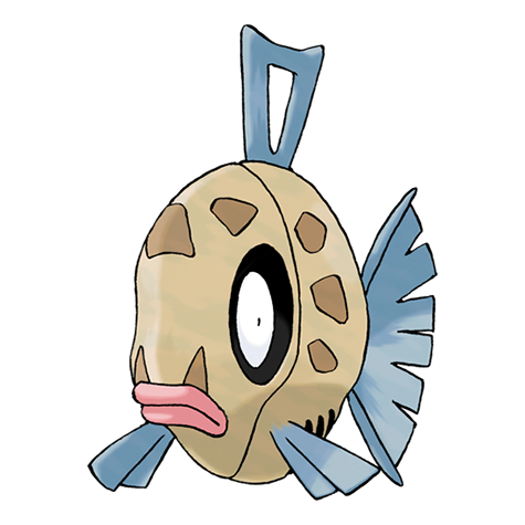 Feebas official artwork
