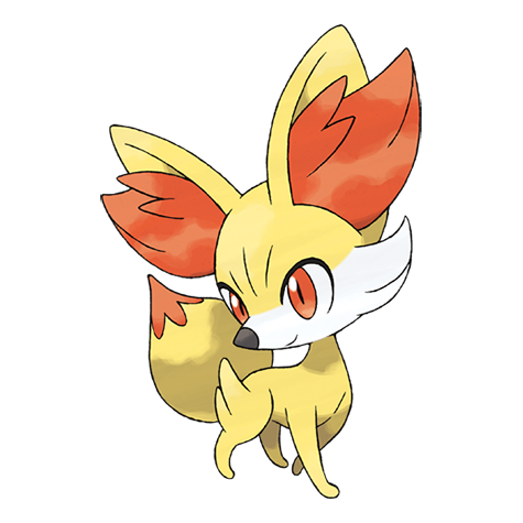 Fennekin official artwork