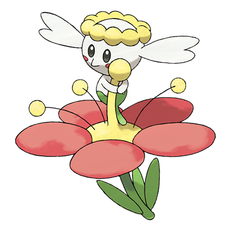 Flabébé official artwork
