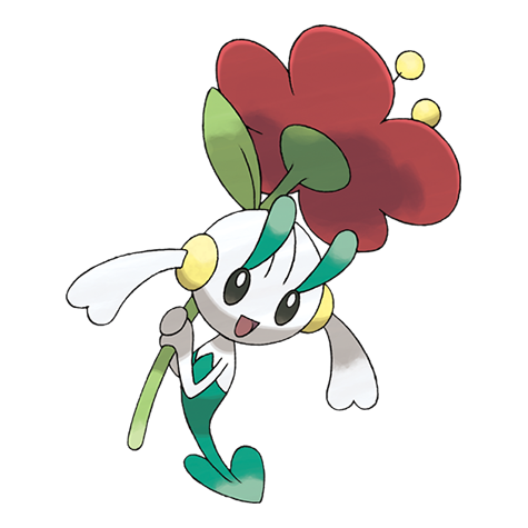Floette official artwork