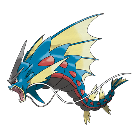 Mega Gyarados official artwork