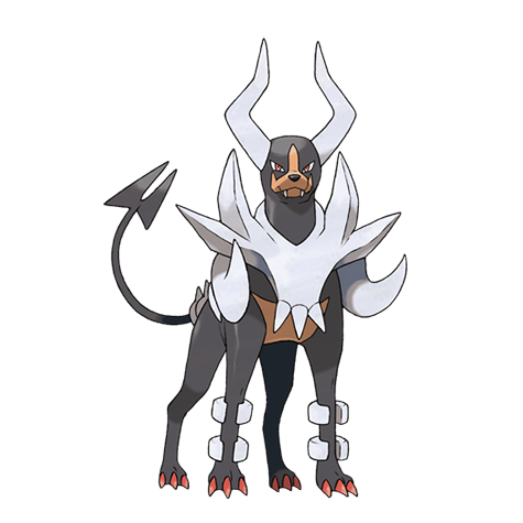 Mega Houndoom official artwork