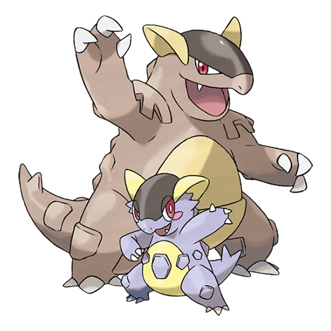 Mega Kangaskhan official artwork