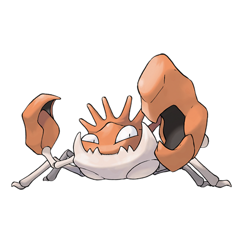 Kingler official artwork