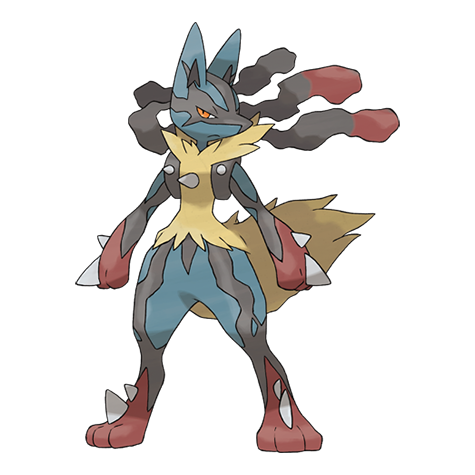 Mega Lucario official artwork