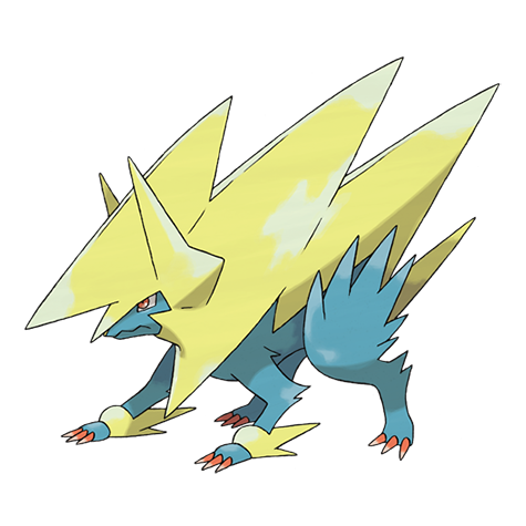 Mega Manectric official artwork