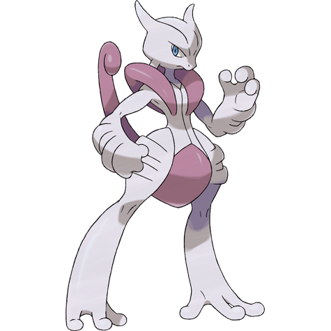 Mega Mewtwo X official artwork