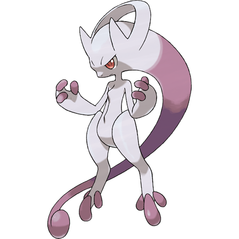 Mega Mewtwo Y official artwork