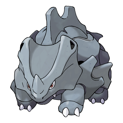 Rhyhorn official artwork