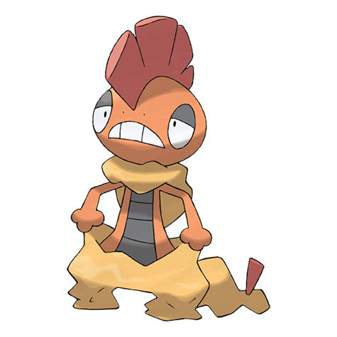 Scrafty official artwork