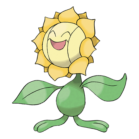 Sunflora official artwork